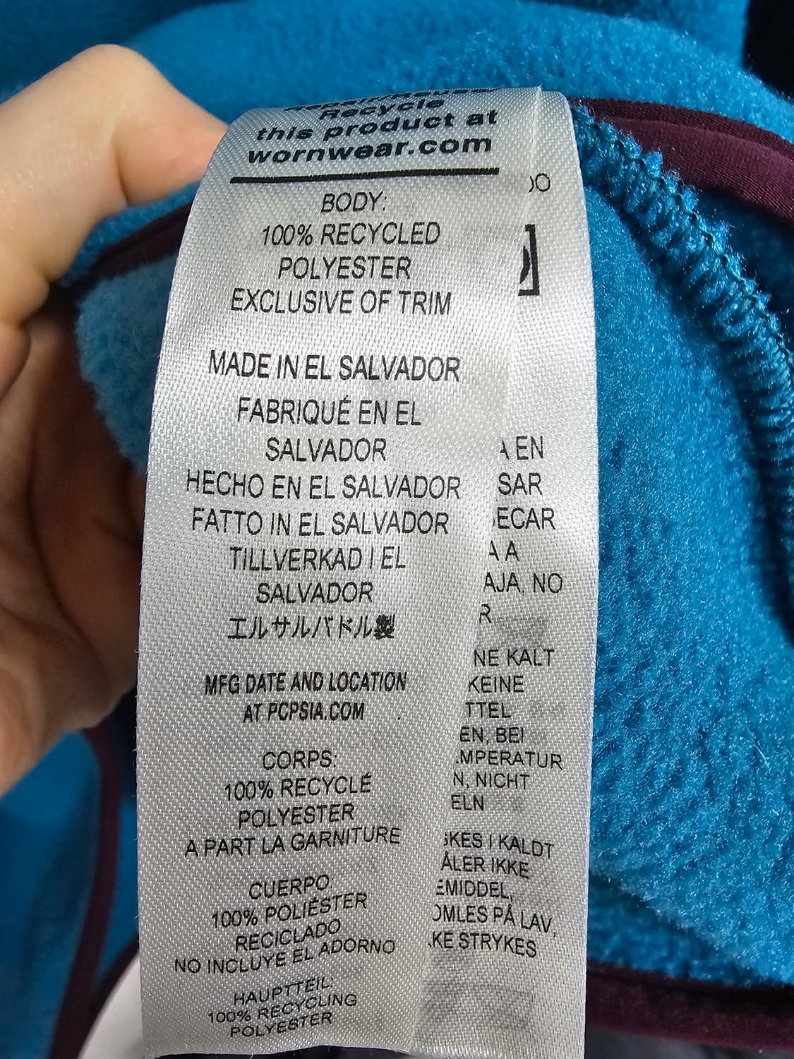 파타고니아 신칠라 L 비레이블루 상품이미지3