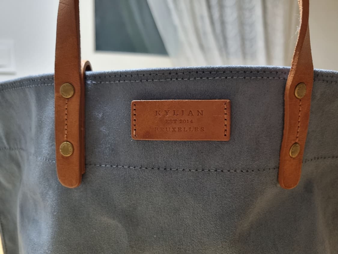 스웨이드 도트겸 숄더백 상품이미지4