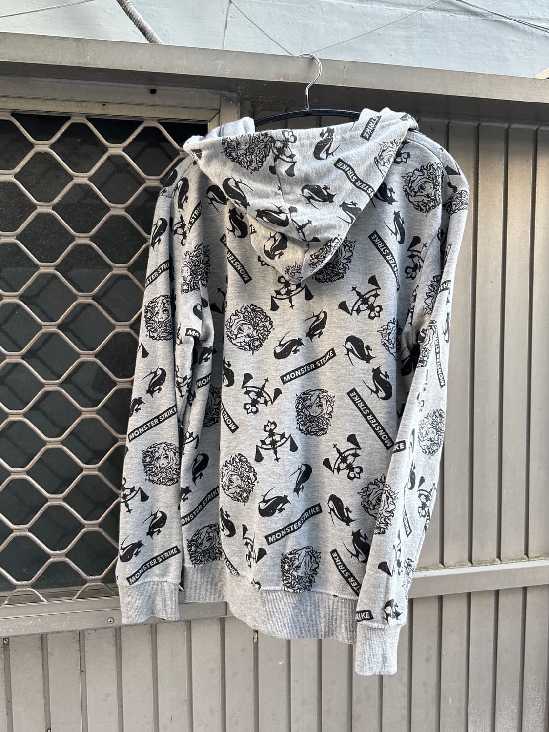 MONSTER STRIKE graphic printing hoodie 상품이미지5