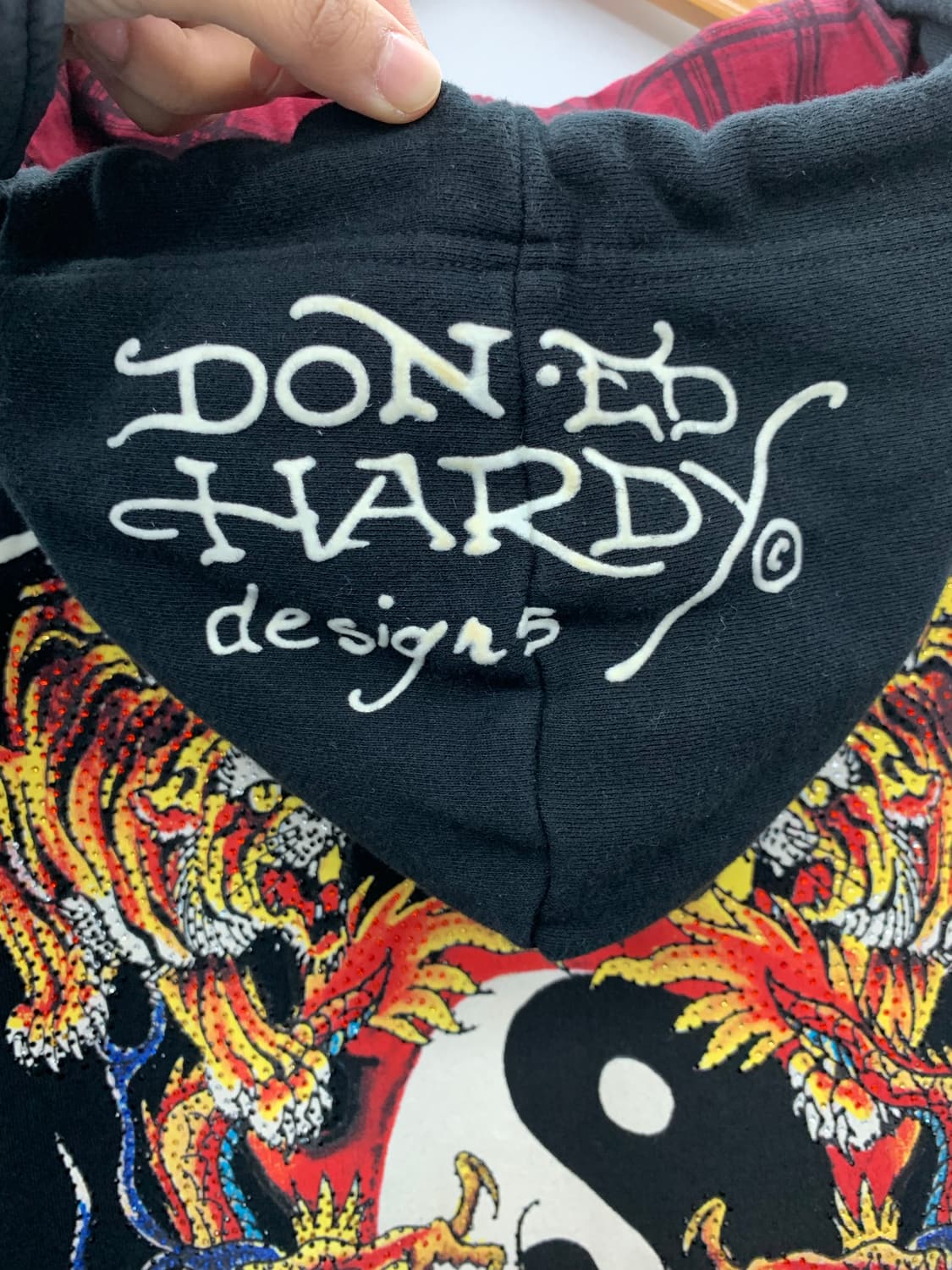 Ed hardy(by. Christian audigier) 후드집업 상품이미지10