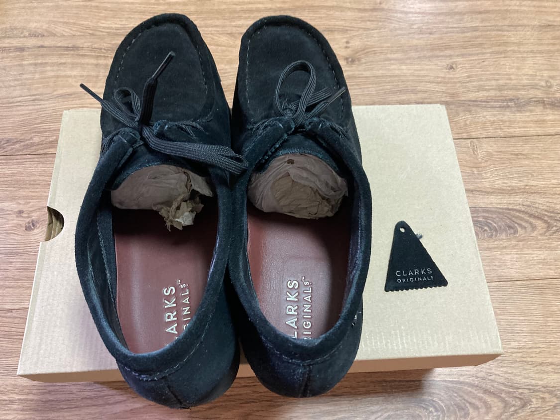 [UK8.5/270] 클락스 왈라비 GTX 고어텍스 / 블랙 스웨이드 상품이미지2