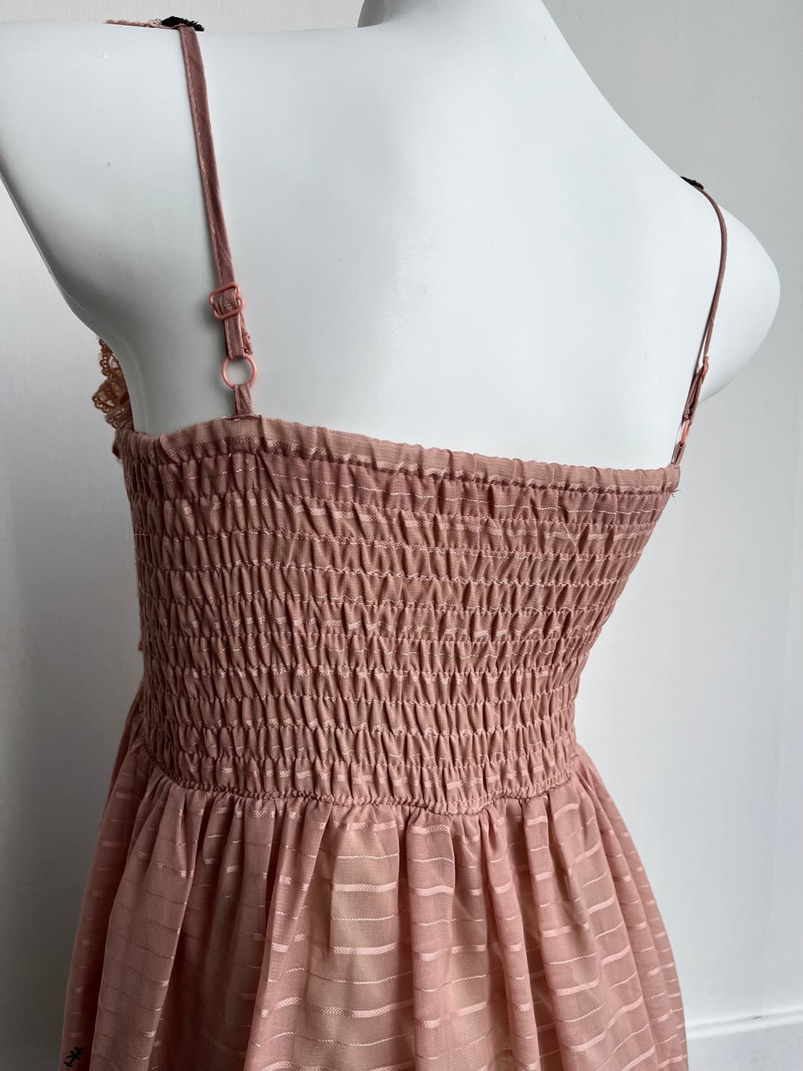 axes femme 브라운 레이스 원피스 상품이미지5