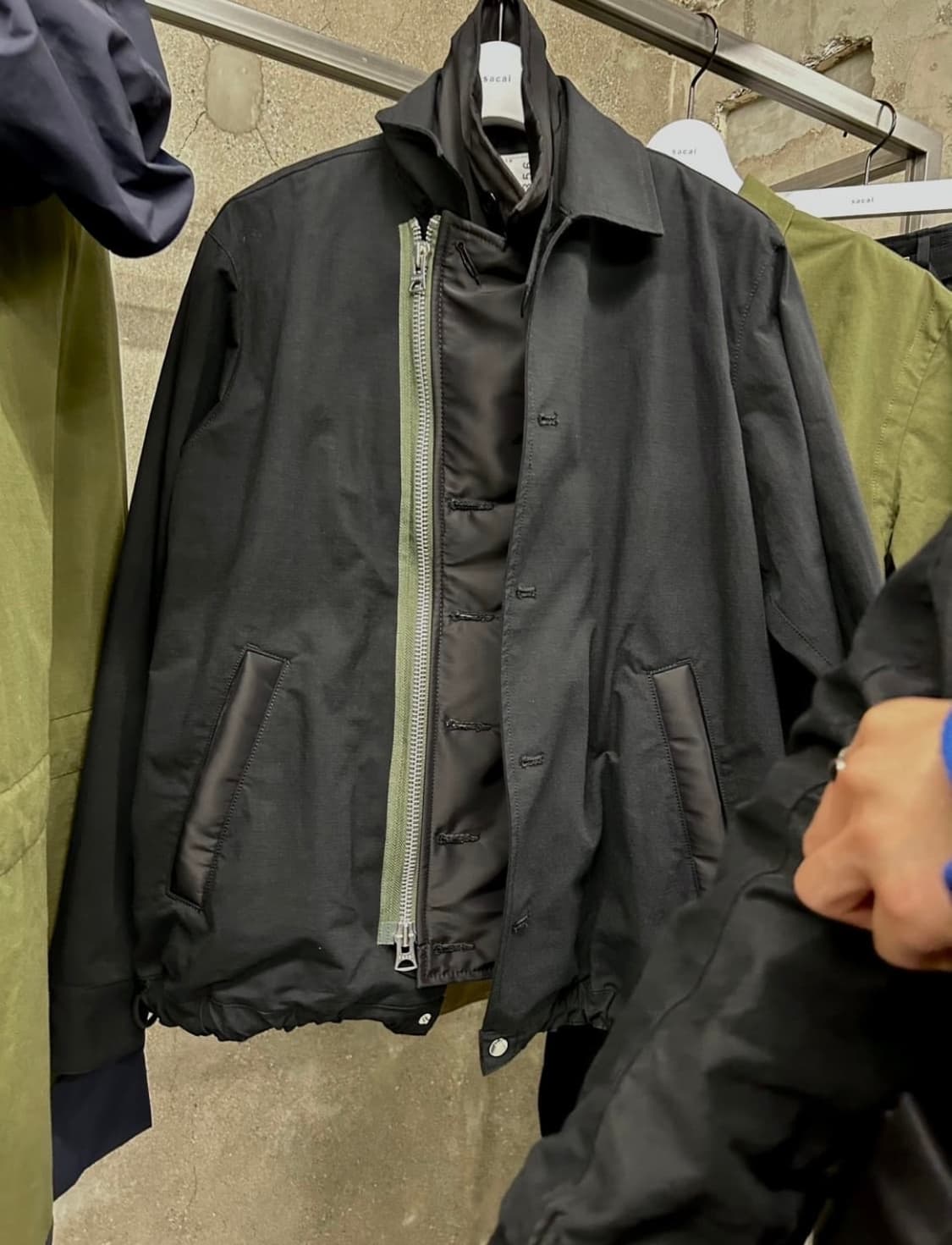 (S) 사카이 레이어드 패딩 상품이미지1