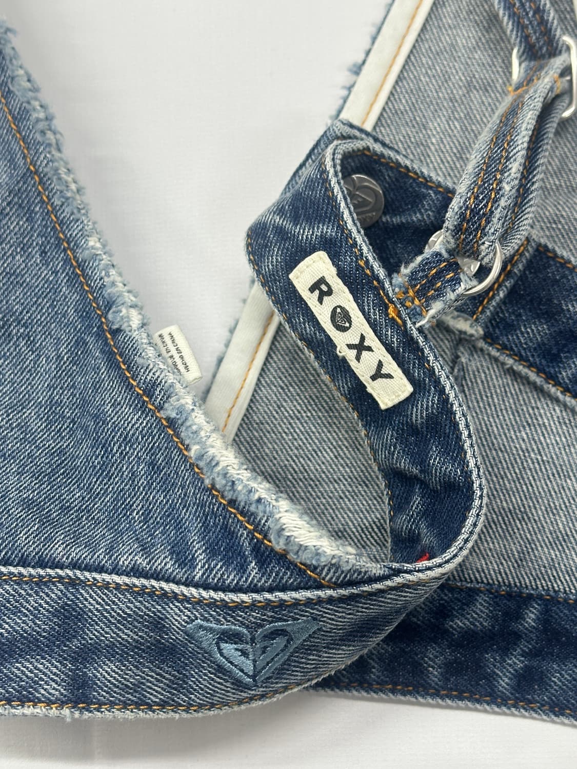⭐️ROXY 록시 데님 튜브탑 브라탑 슬림핏 이너 ⭐️ 상품이미지4