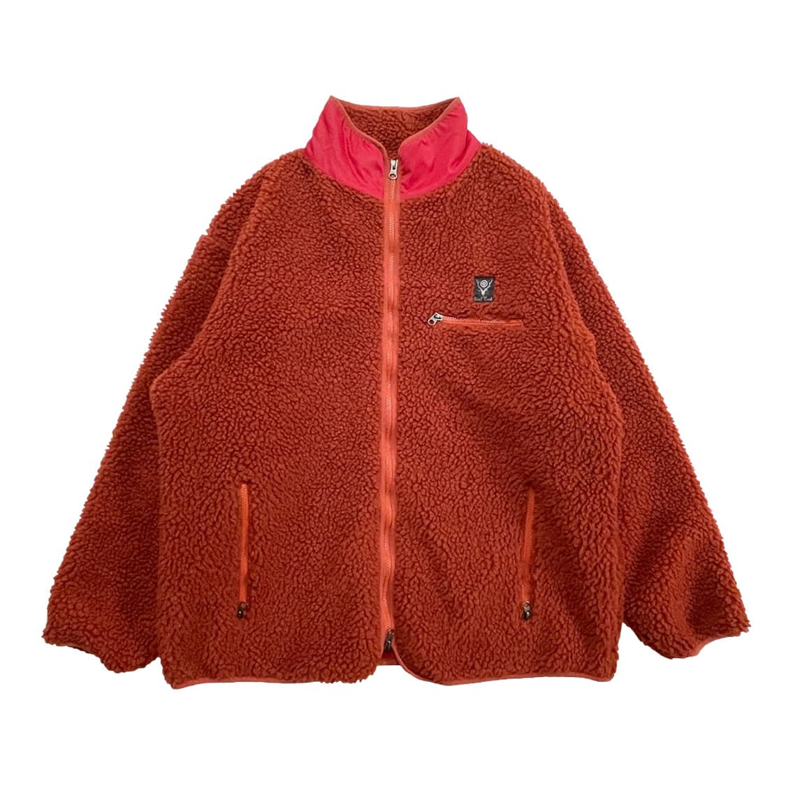 사우스2웨스트8 후리스 레드 L 상품이미지1