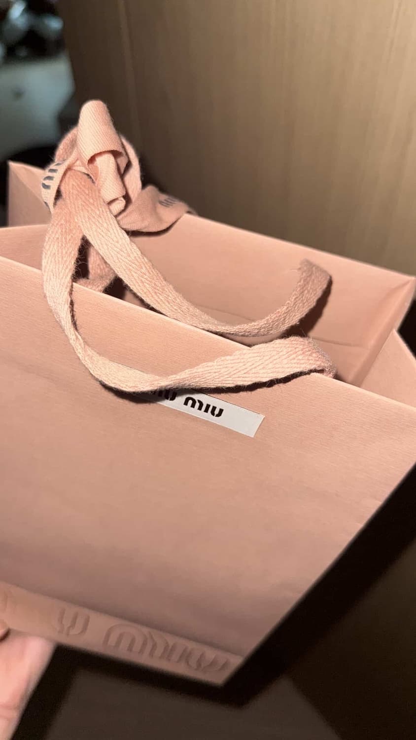 미우미우 하트 펜던트 목걸이 (새상품) 상품이미지2