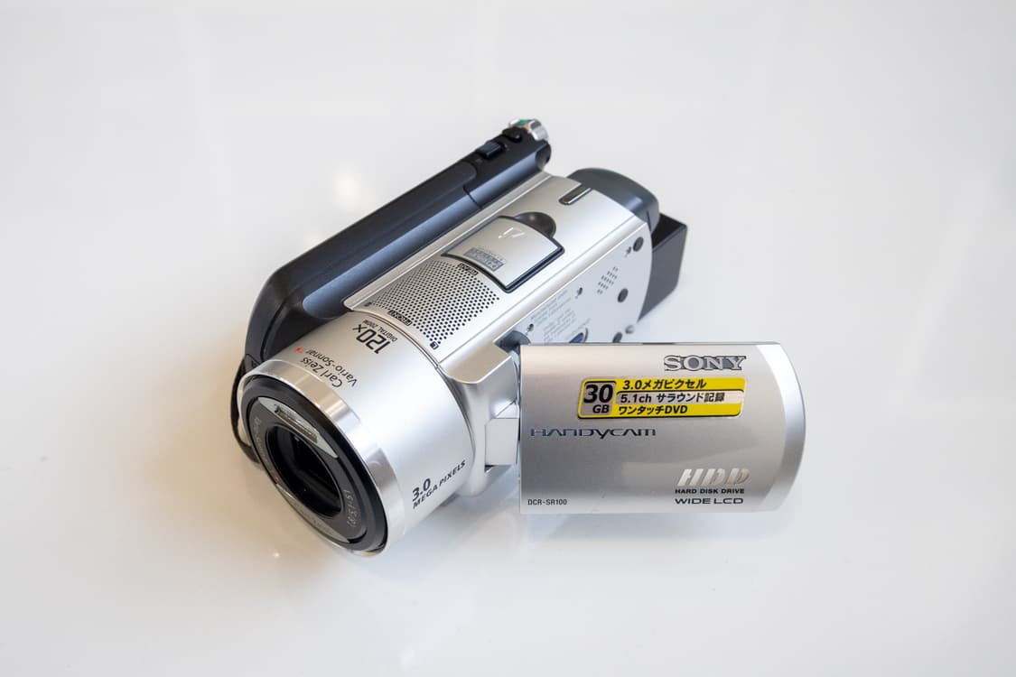 Sony DCR-SR100  / 빈티지 디지털 캠코더 상품이미지1