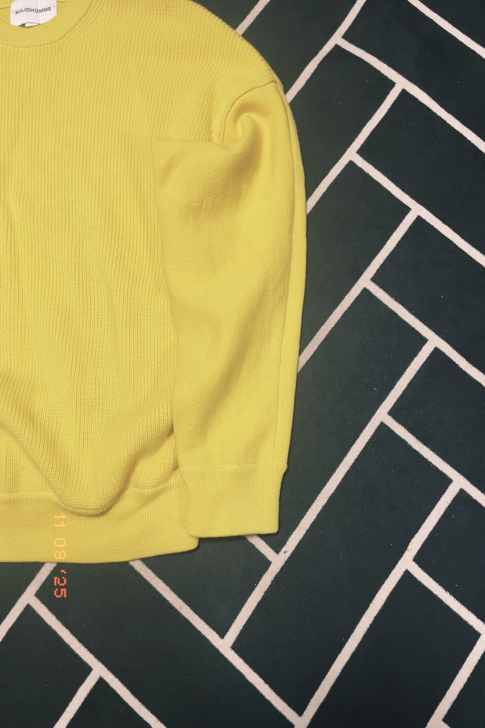 (횡재가)우영미 솔리드옴므 오버핏 니트/몽클레어 스톤 발망 프라다 구찌  상품이미지3