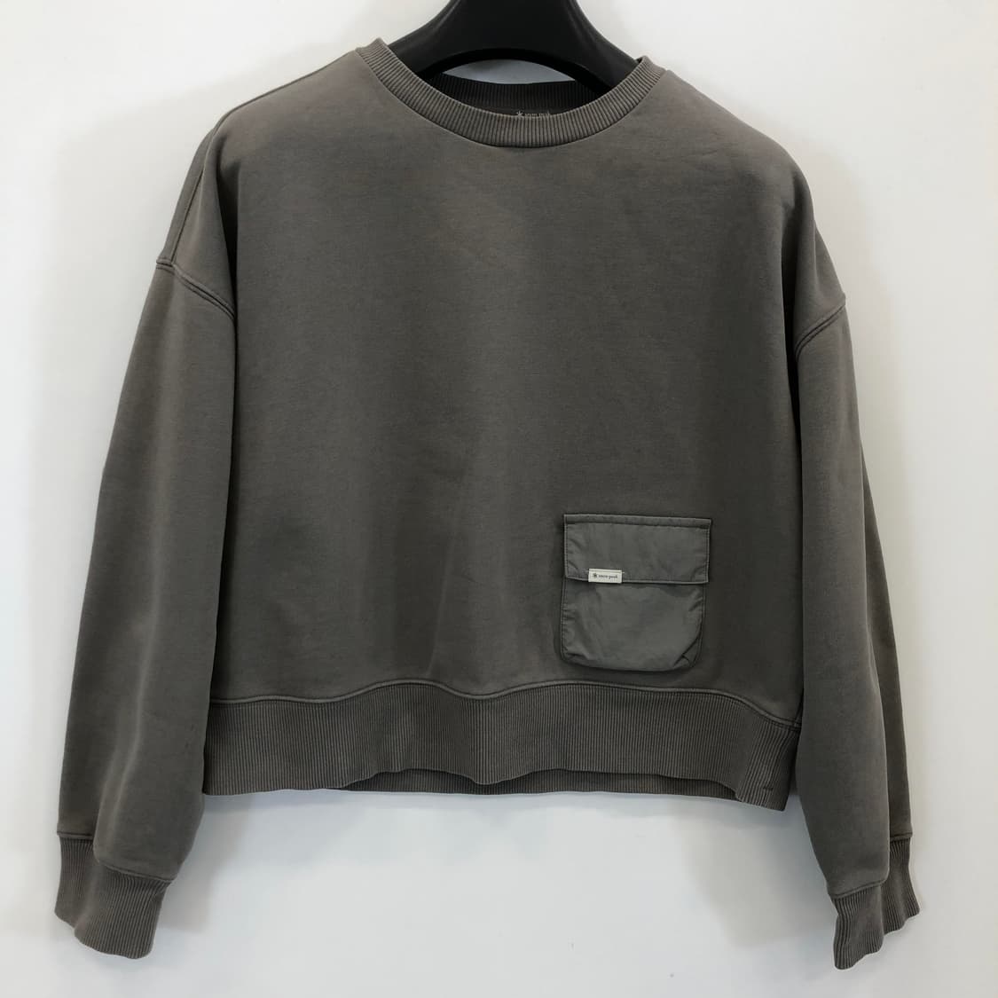 스노우피크 우븐포켓 크롭맨투맨 90 상품이미지1