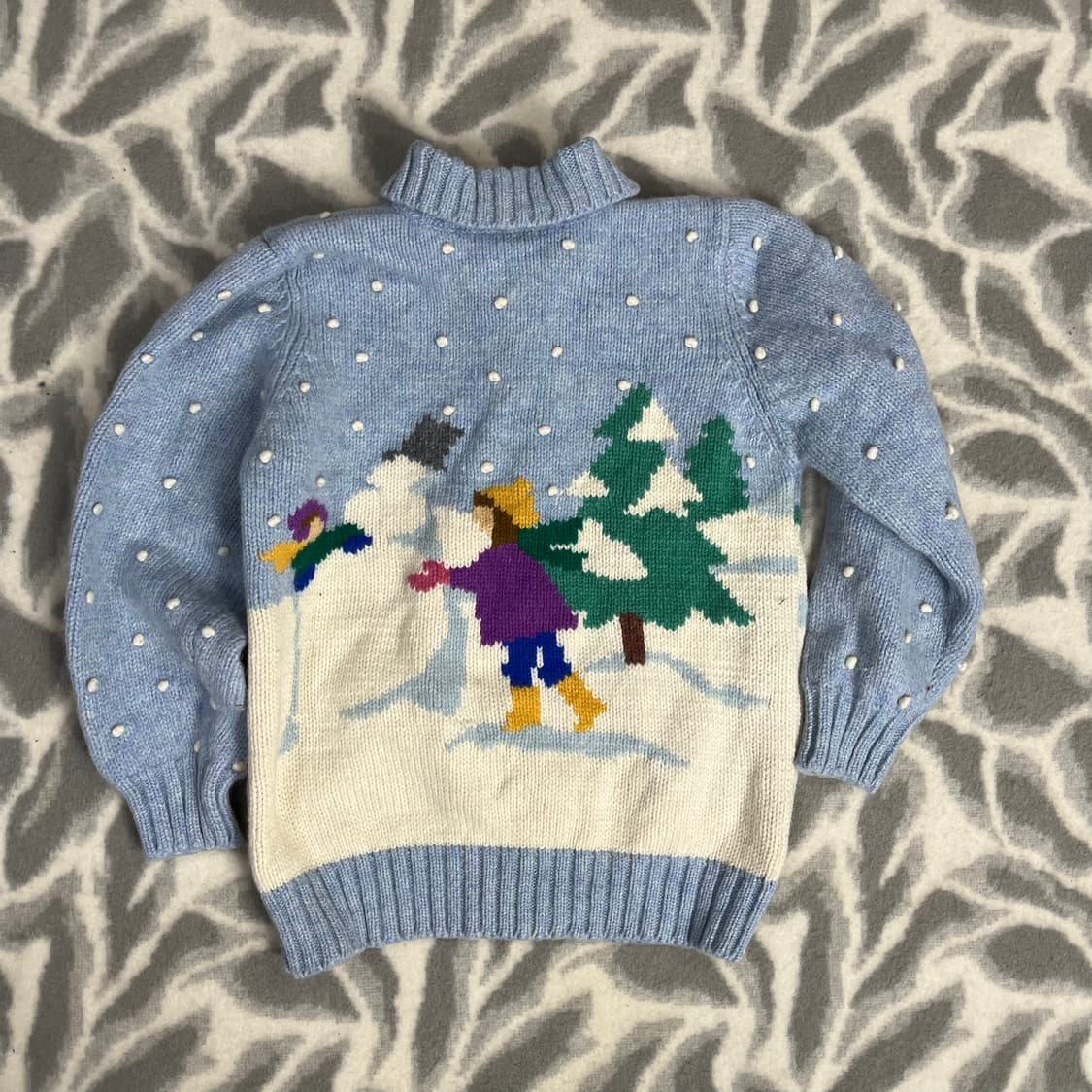 [Susan Bristol] 핸드메이드 폼폼 울 가디건 상품이미지2