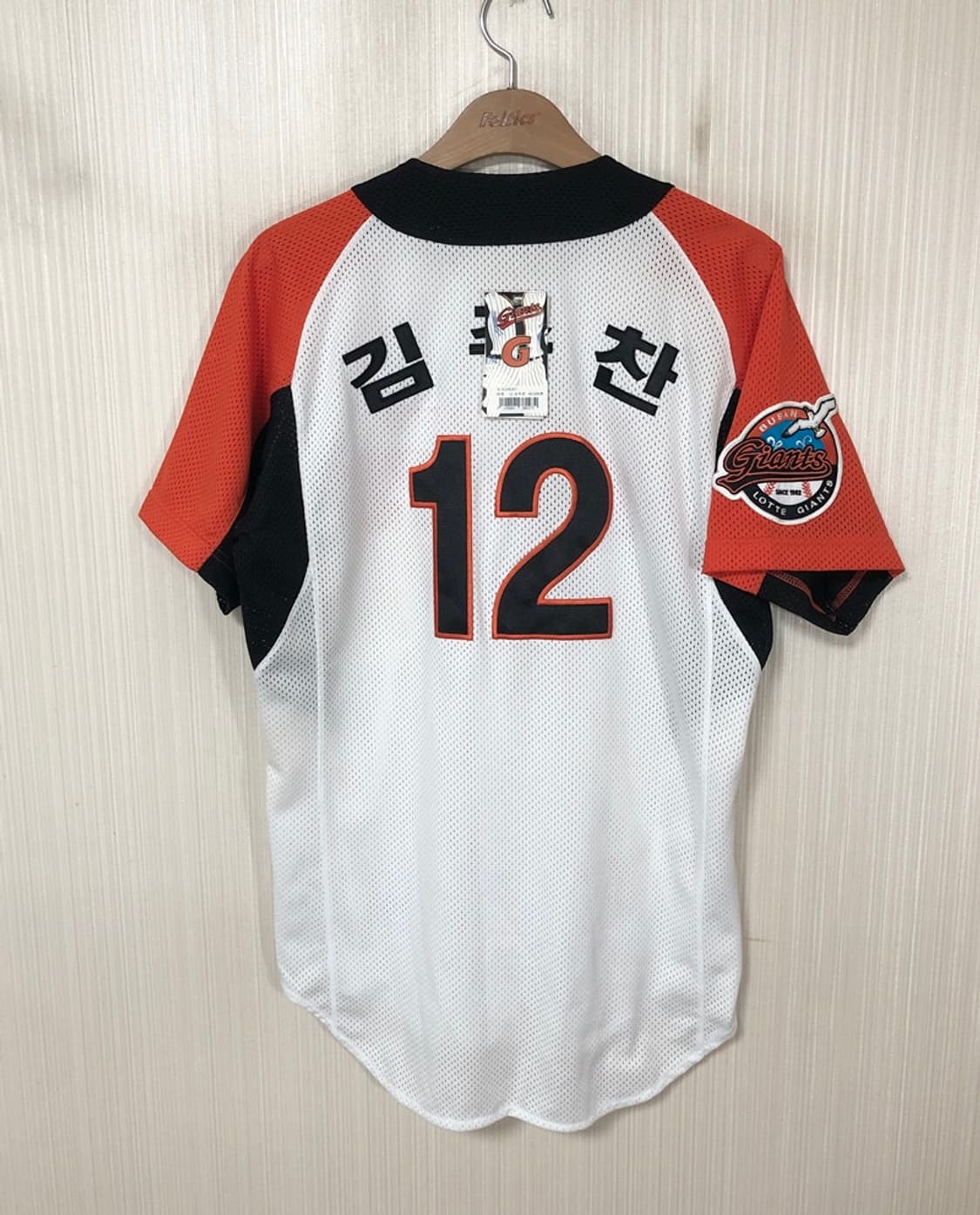 KBO 카멜레온어센틱 롯데자이언츠 구형선데이유니폼 95 #12 김주찬 상품이미지8
