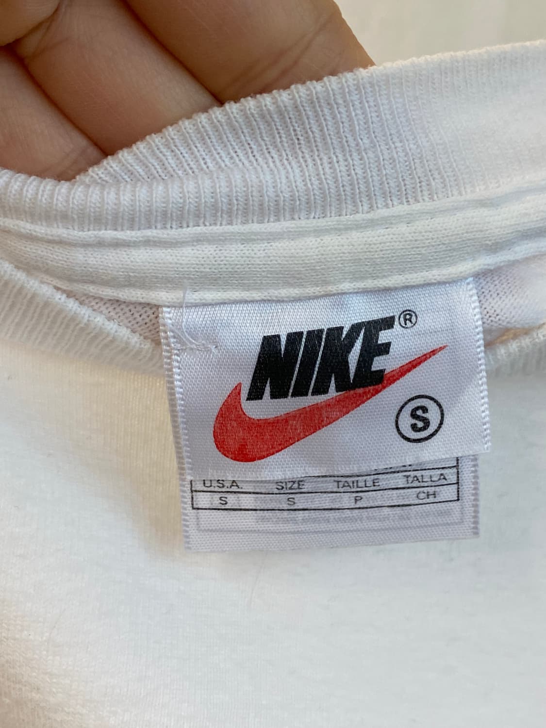 NIKE 스우시 반팔티셔츠(MADE IN USA / MEN S) 상품이미지7