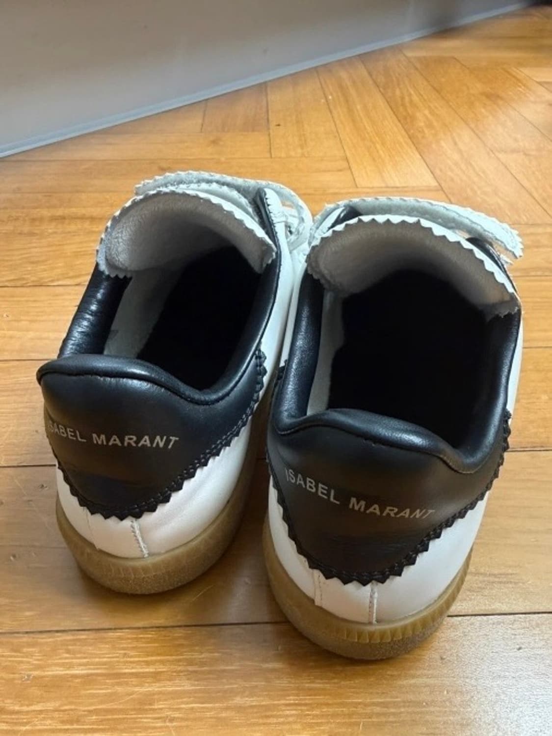 이자벨마랑 베스 벨크로 스니커즈 37 화이트 상품이미지2