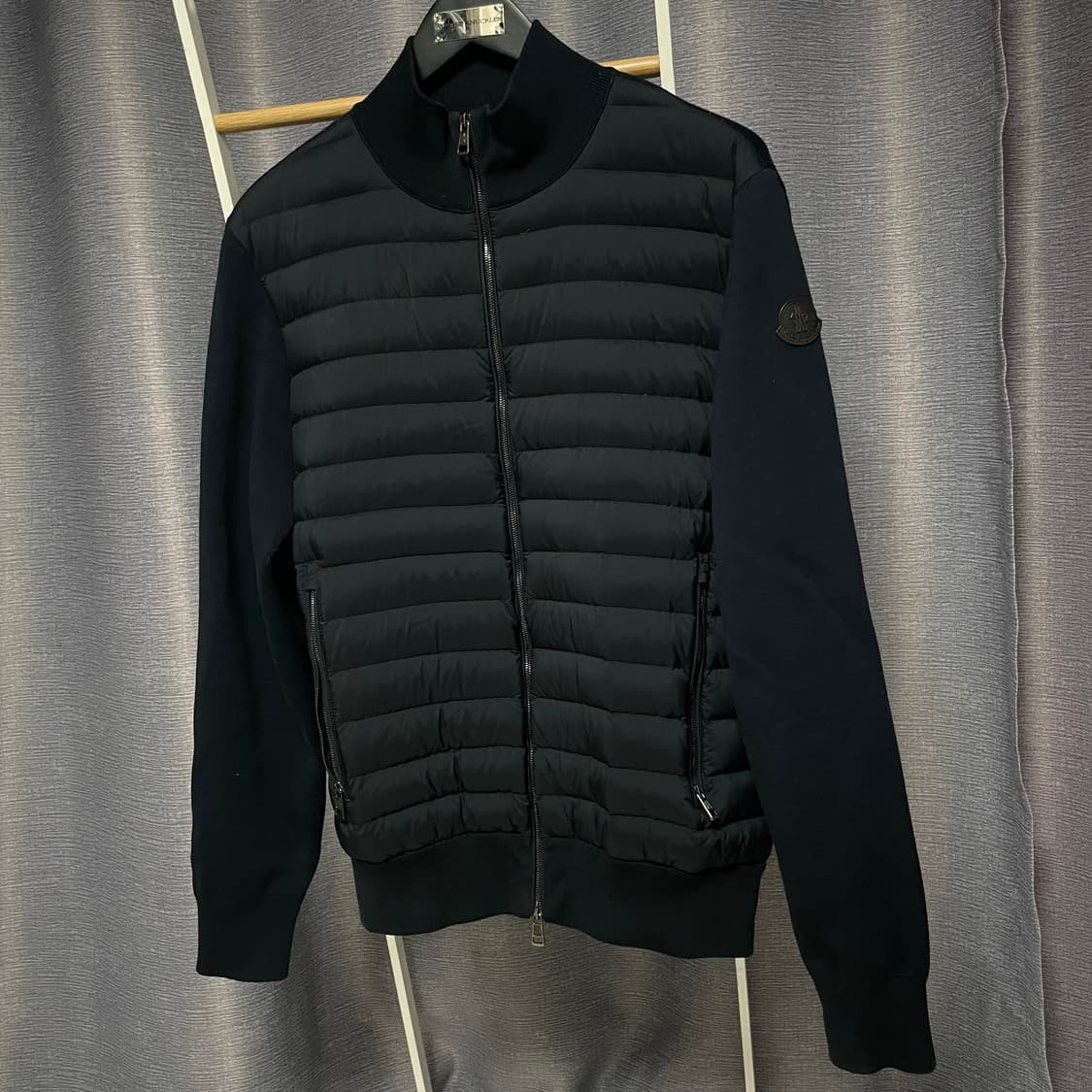 몽클레어 트리콧 가디건 니트패딩 XL 상품이미지1