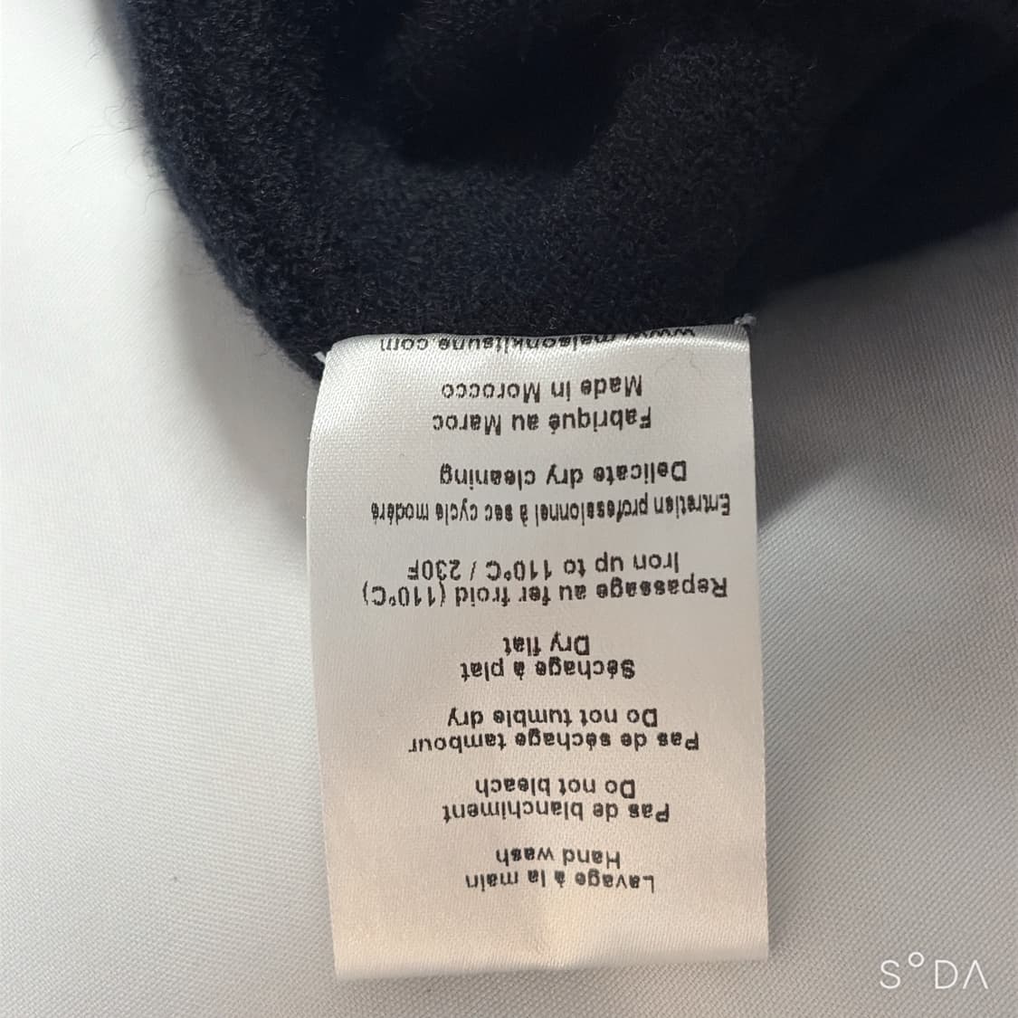 메종키츠네 폭스 패치 블랙 가디건 L (여성) 상품이미지10