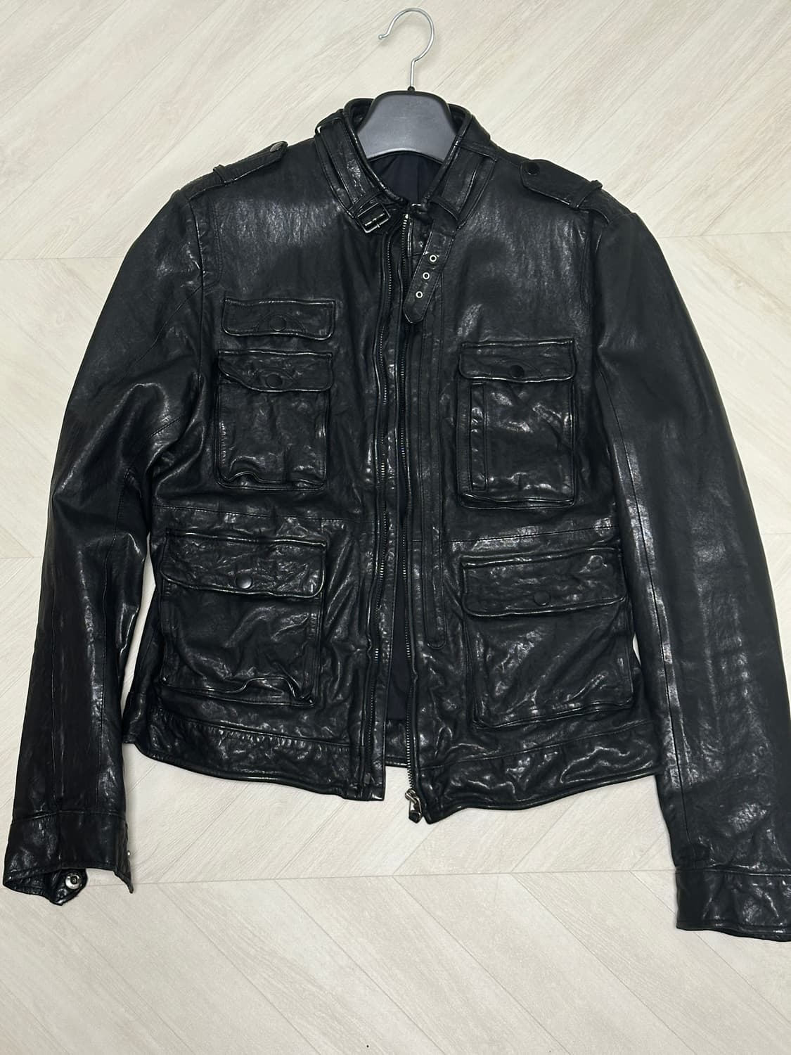 italian leather multi pocket lambskin 상품이미지1