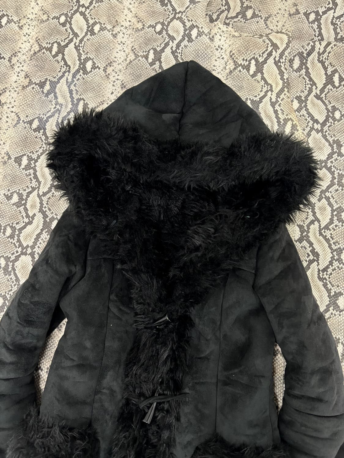 [EGOIST JAPAN] VKEI mood Black Fur Hoodi 상품이미지8