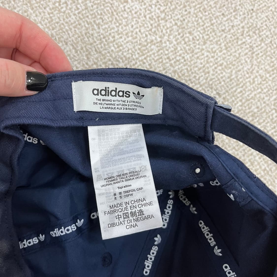 OS 아디다스 트레포일 볼캡 모자 0129M2 상품이미지4