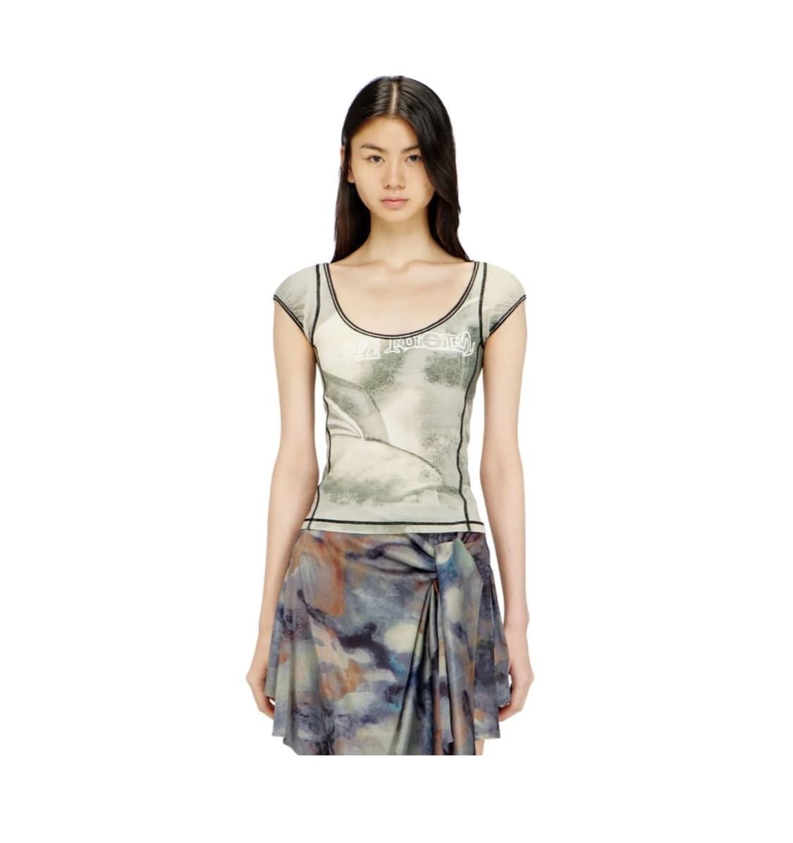 디젤 Diesel T-ICATY Tank Top Grey 상품이미지2