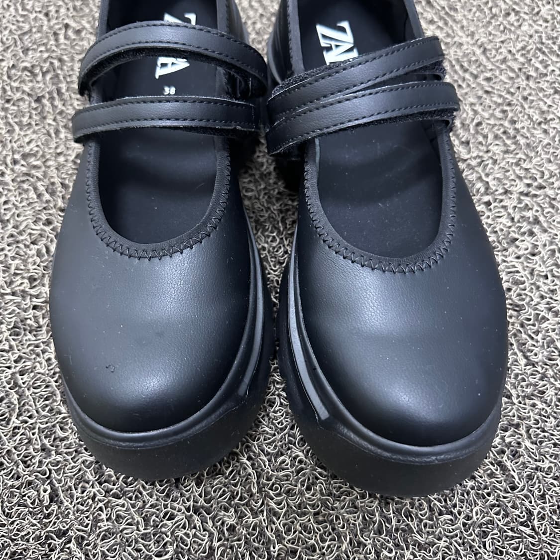 ZARA 자라 메리제인 여성 슈즈 신발 블랙 245 상품이미지3