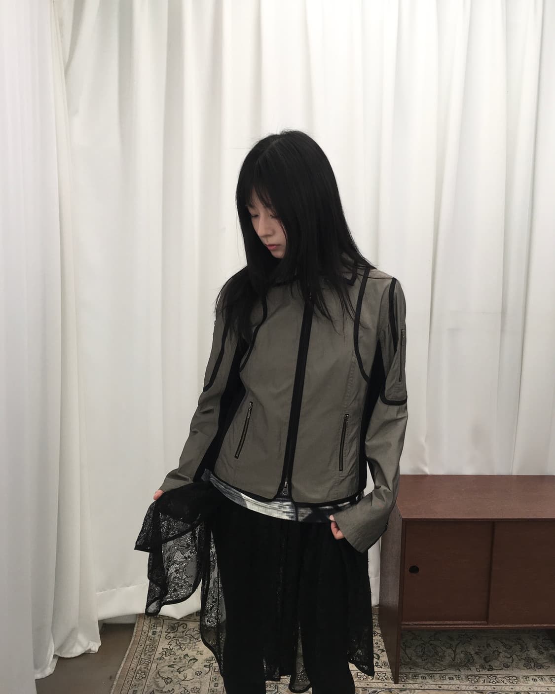 카키그레이 자켓 상품이미지3