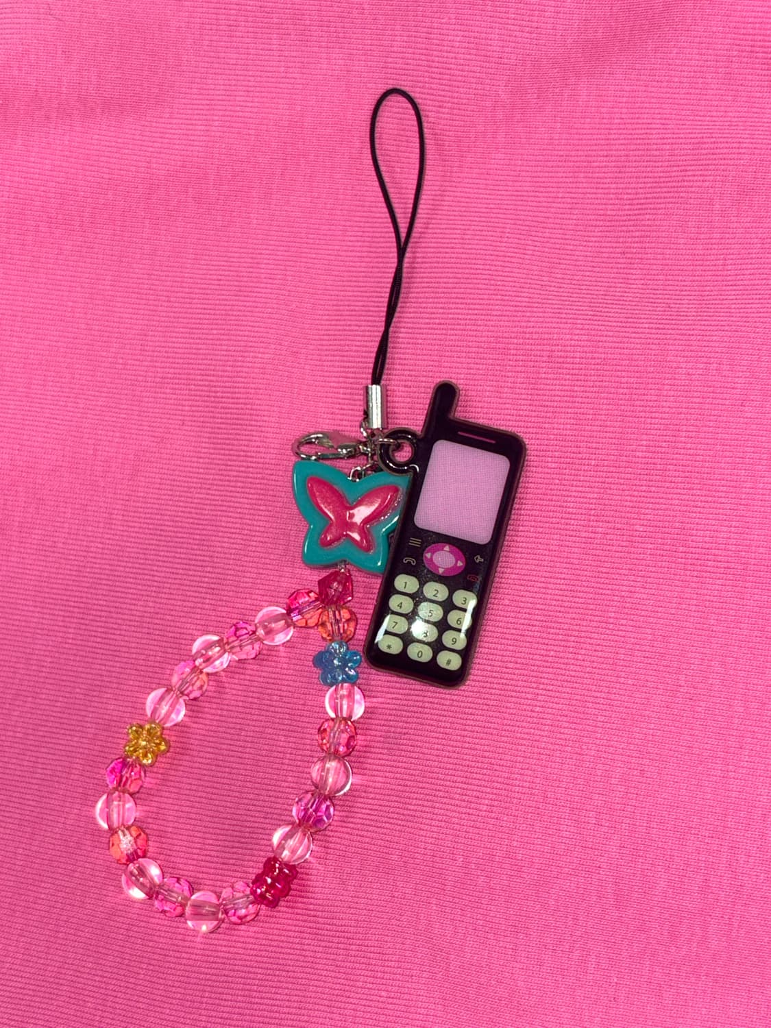 y2k 빈티지 무드 핸드메이드 키링 상품이미지3