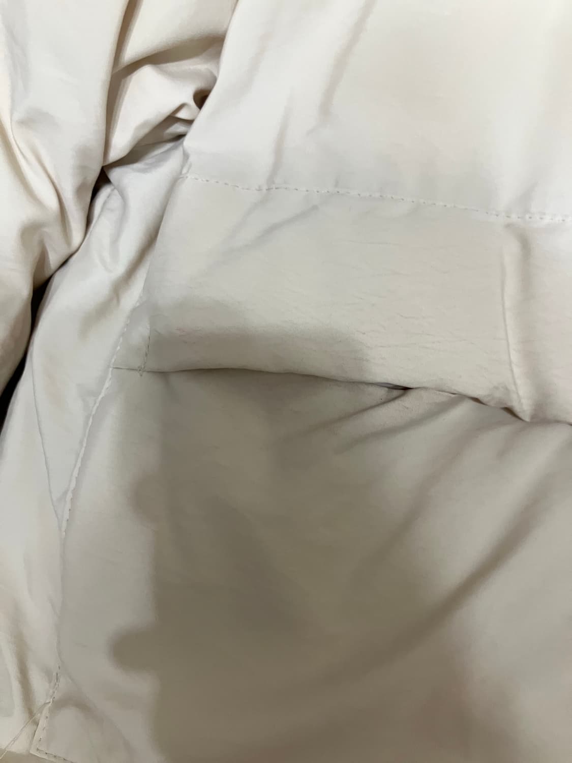 여성 숏패딩(아이보리) 상품이미지5