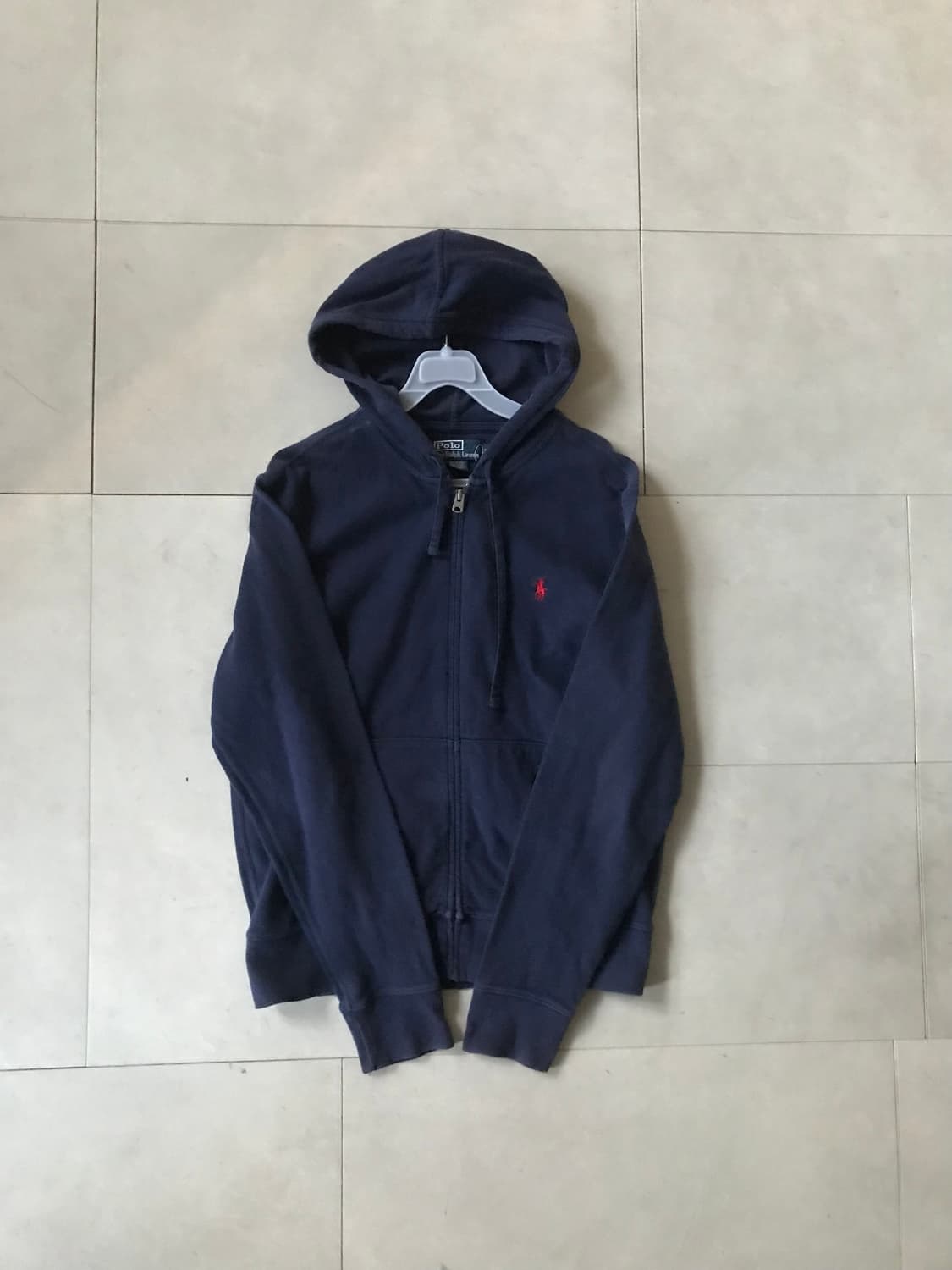 폴로 네이비 후드집업 상품이미지6