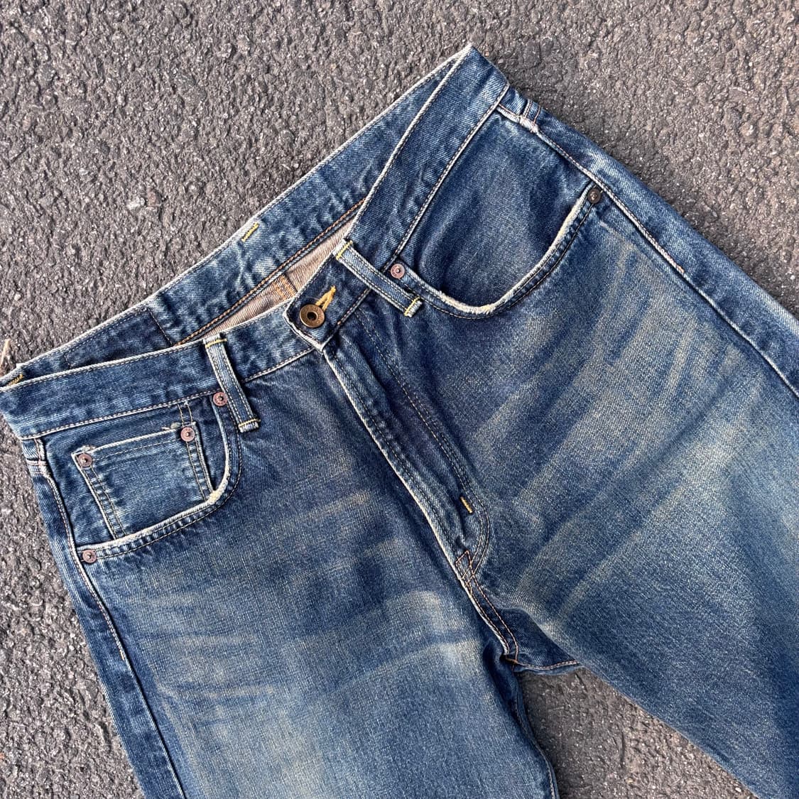 일봄 에드윈 505 셀비지 데님 팬츠 상품이미지6