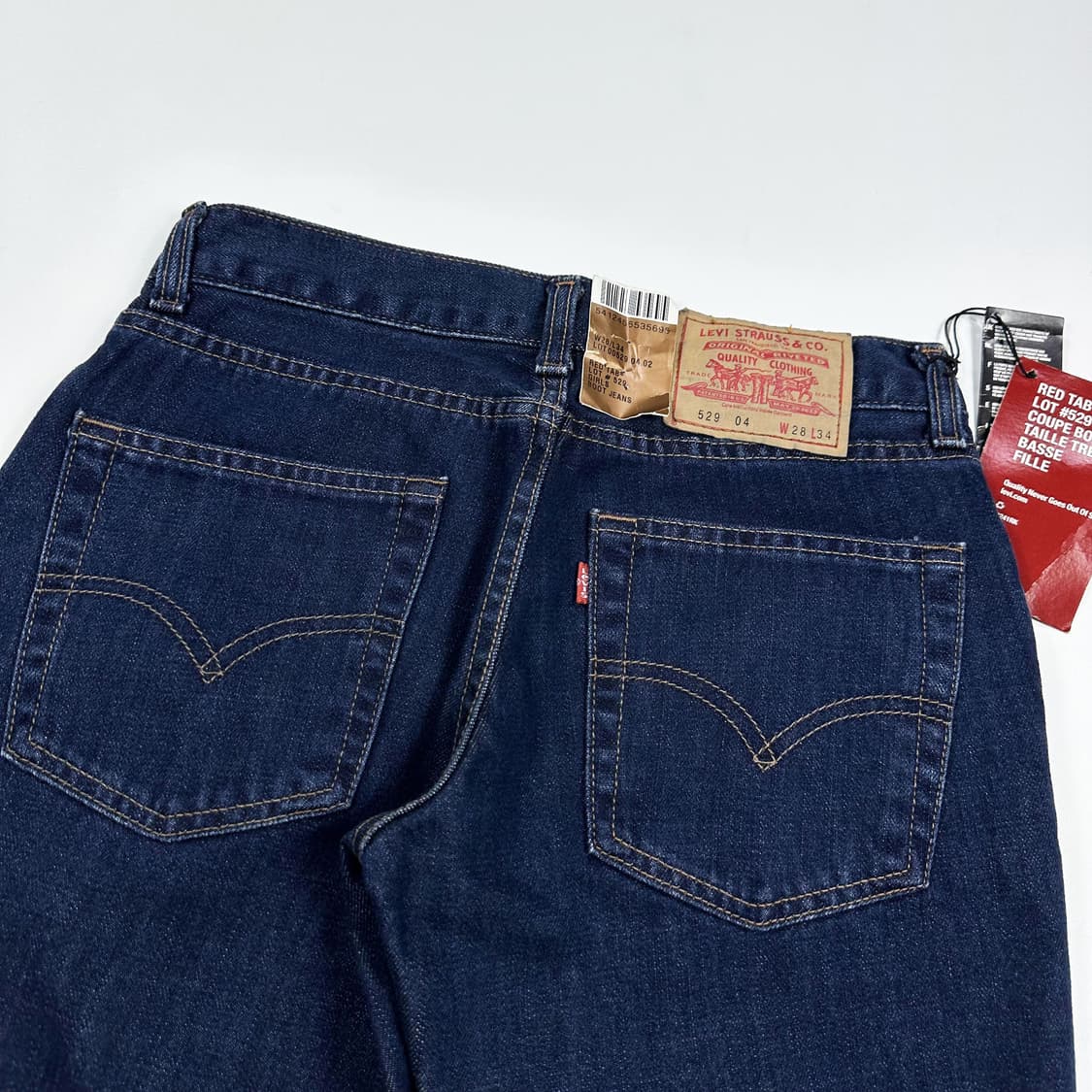리바이스 529 오리지널 부츠컷 데님 팬츠 (28인치 여성추천) 상품이미지6