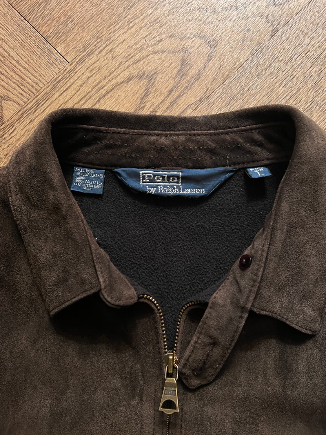 [L]폴로 랄프로렌 리얼 스웨이드 드리즐러 자켓 상품이미지2