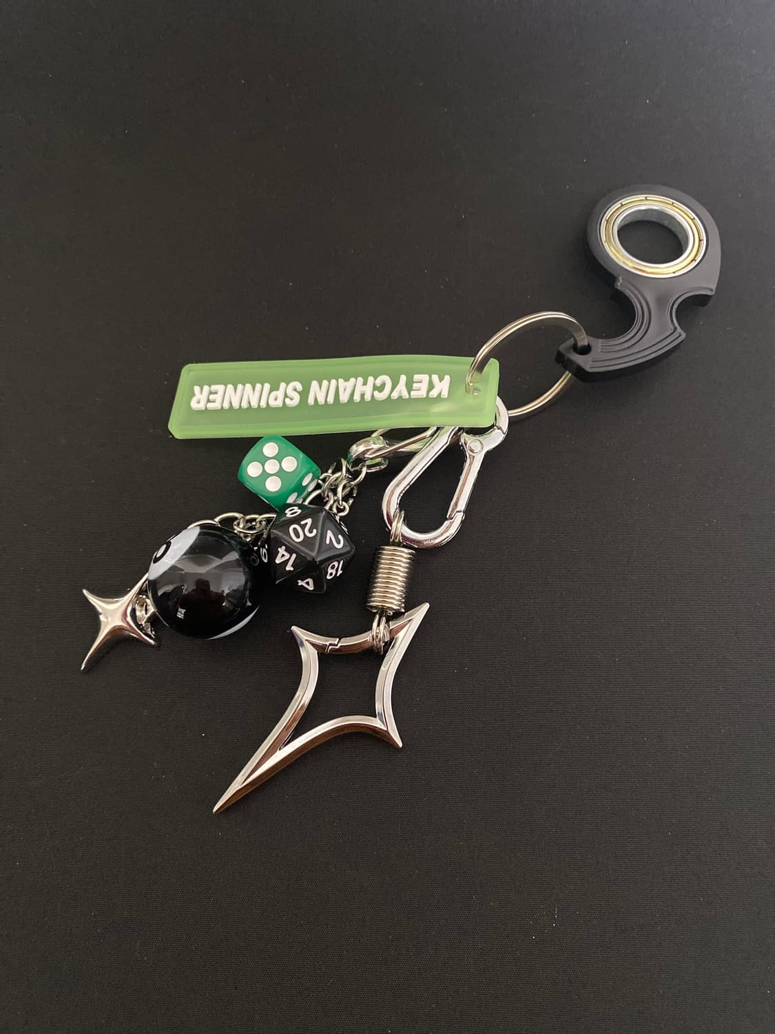 회전 스피너 다이스 키링 상품이미지3