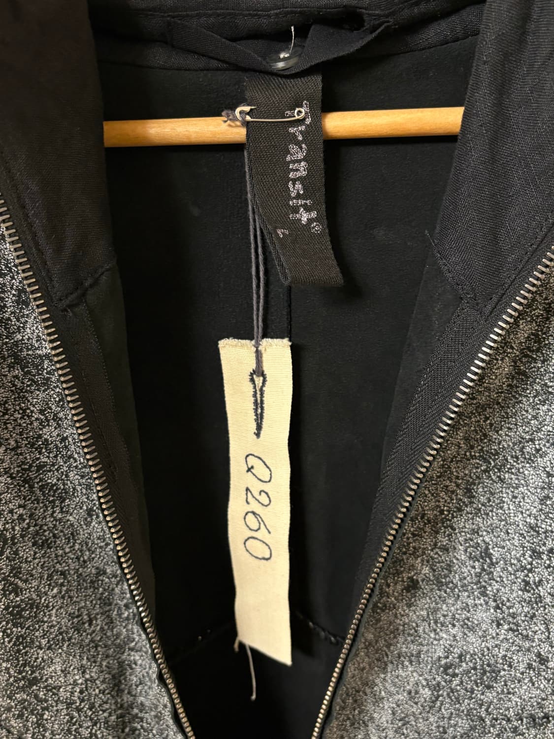 트랜짓 수소봉제 레더 자켓 상품이미지5