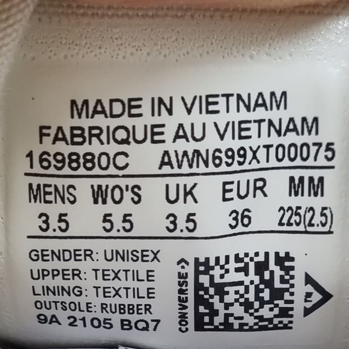 컨버스 척테일러 페이즐리 하이탑225. 상품이미지6