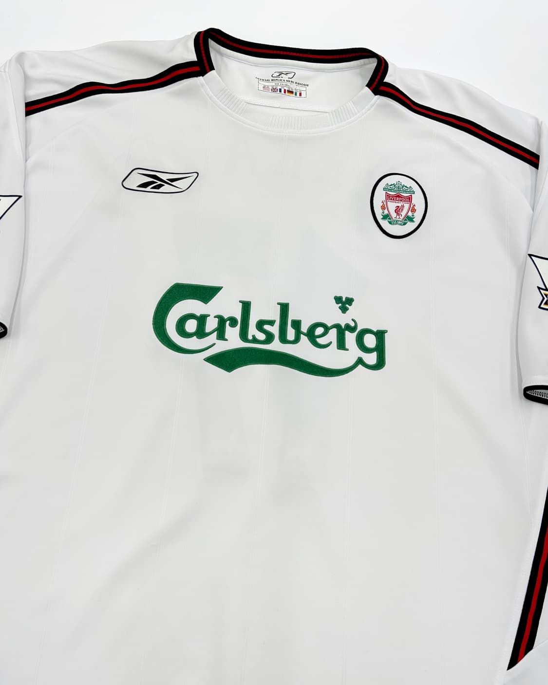 리복 03-05 리버풀 어웨이 리그킷 스티븐 제라드 상품이미지4