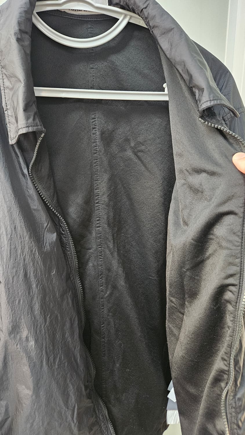 스톤아일랜드 크링클랩스 오버셔츠10223 블랙(L) 상품이미지3