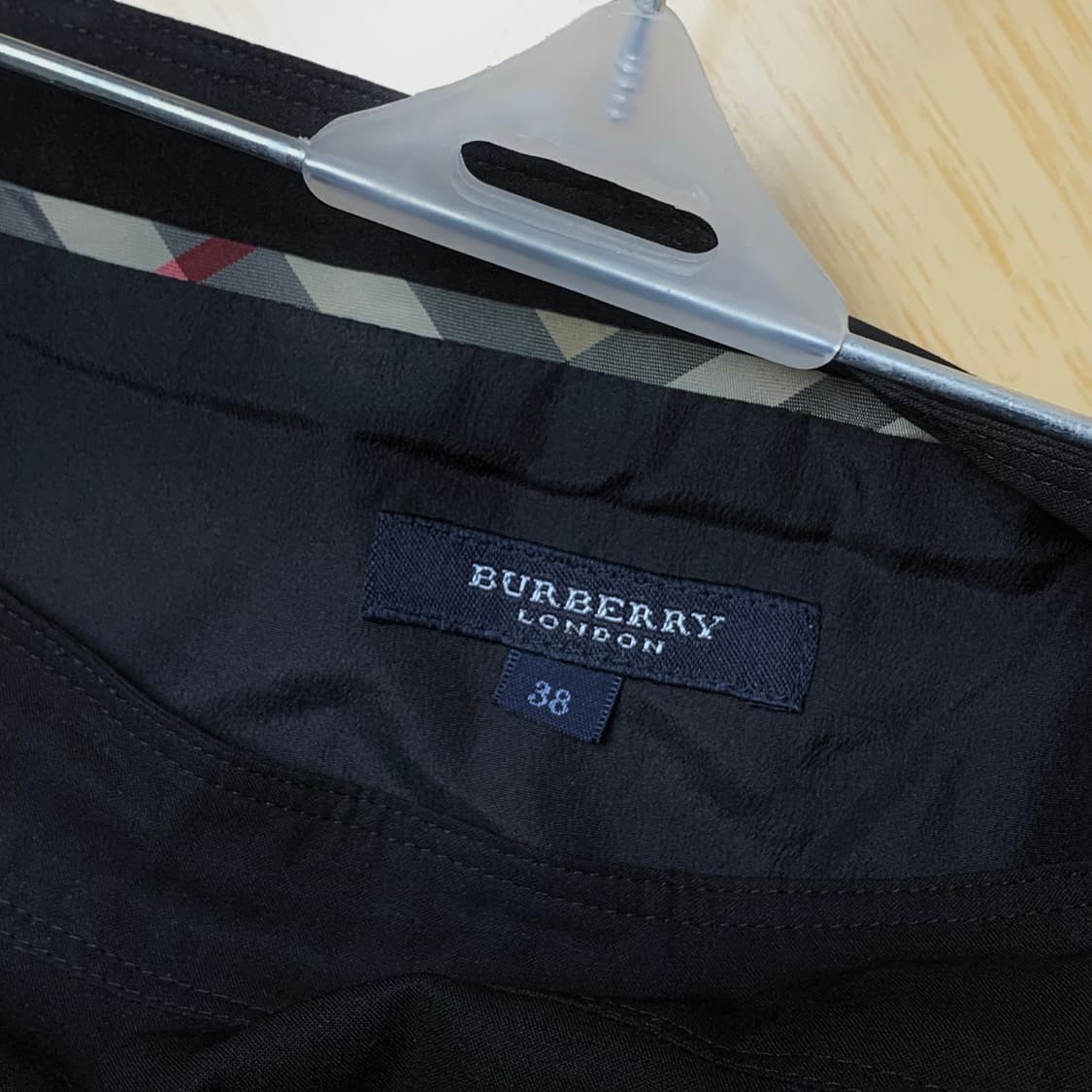 빈티지 버버리 미디 플리츠 스커트 상품이미지2