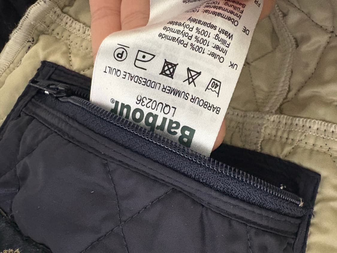 바버 리데스데일 퀼팅자켓 uk10 판매해요 상품이미지5