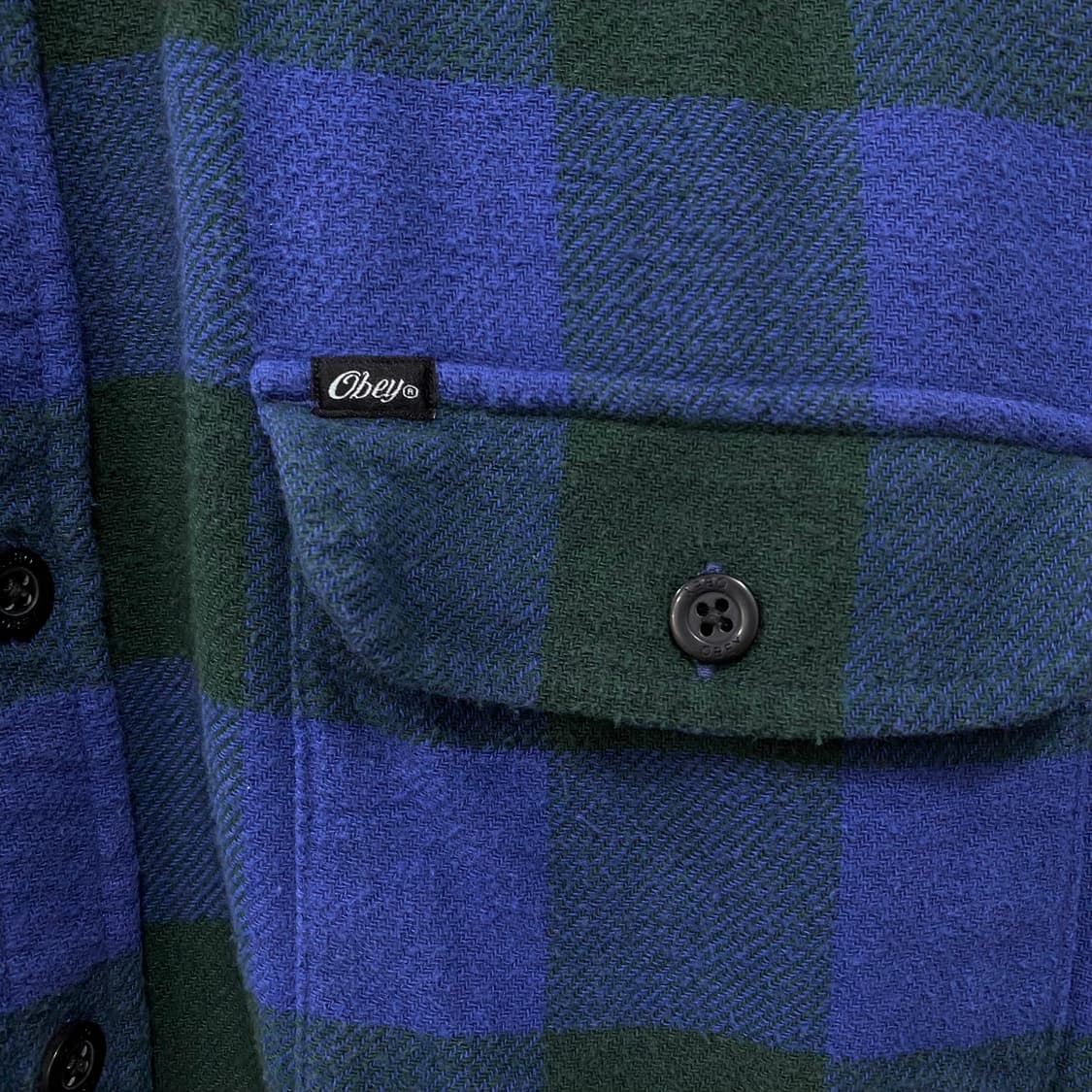 오베이 플란넬 체크 셔츠 상품이미지4