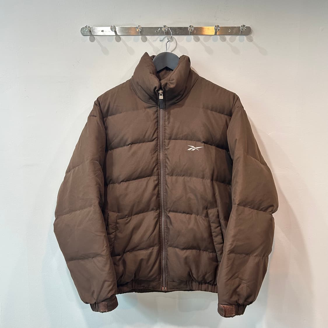 리복 브라운 덕다운 패딩 상품이미지1
