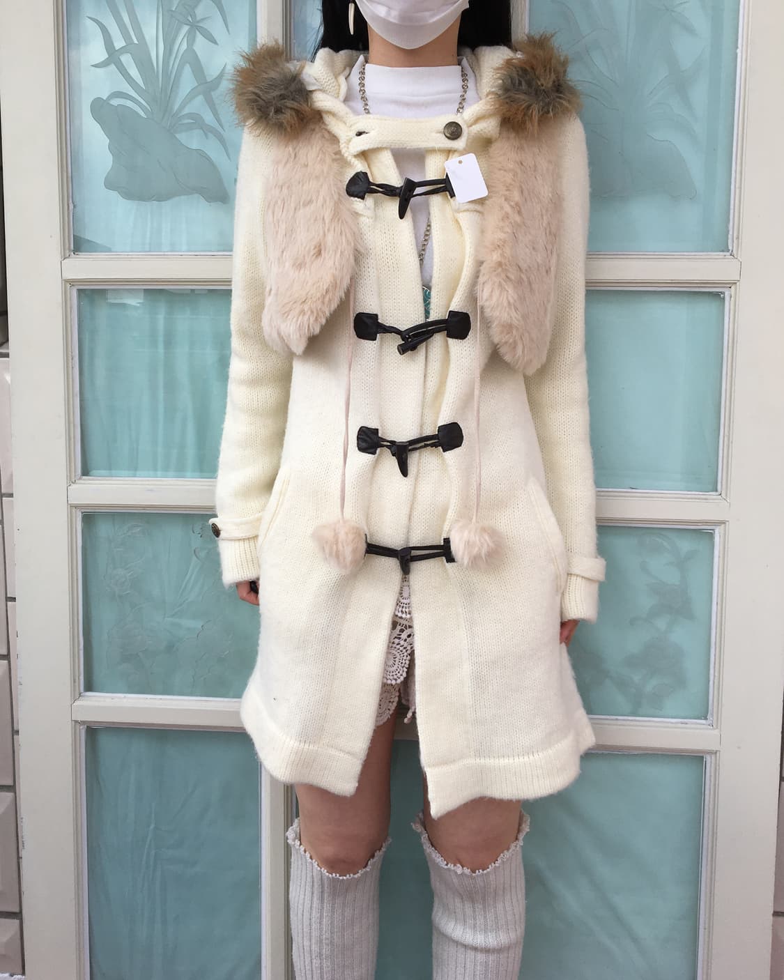 Pom pom fake fur vest 상품이미지5