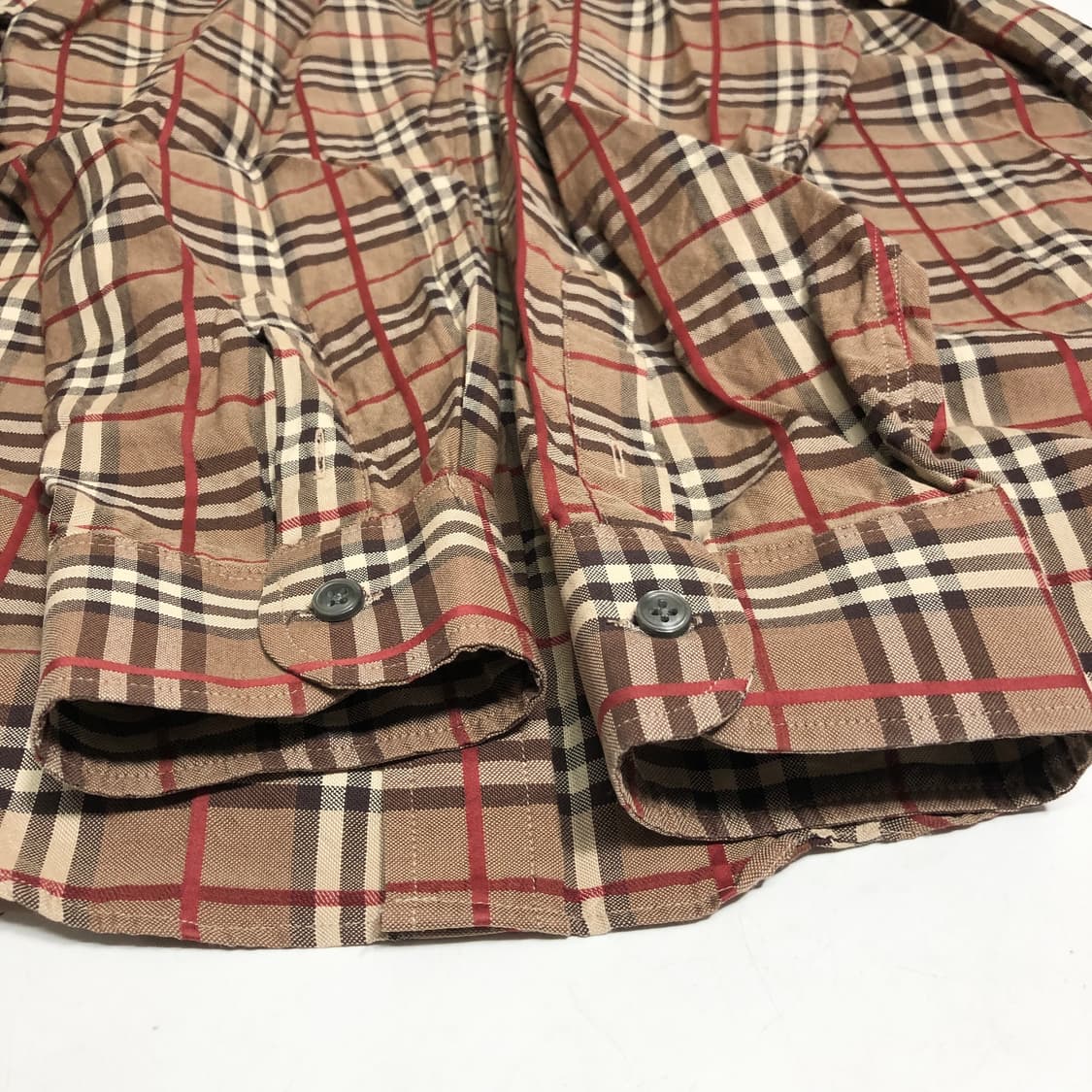 버버리 체크 셔츠 M 상품이미지8