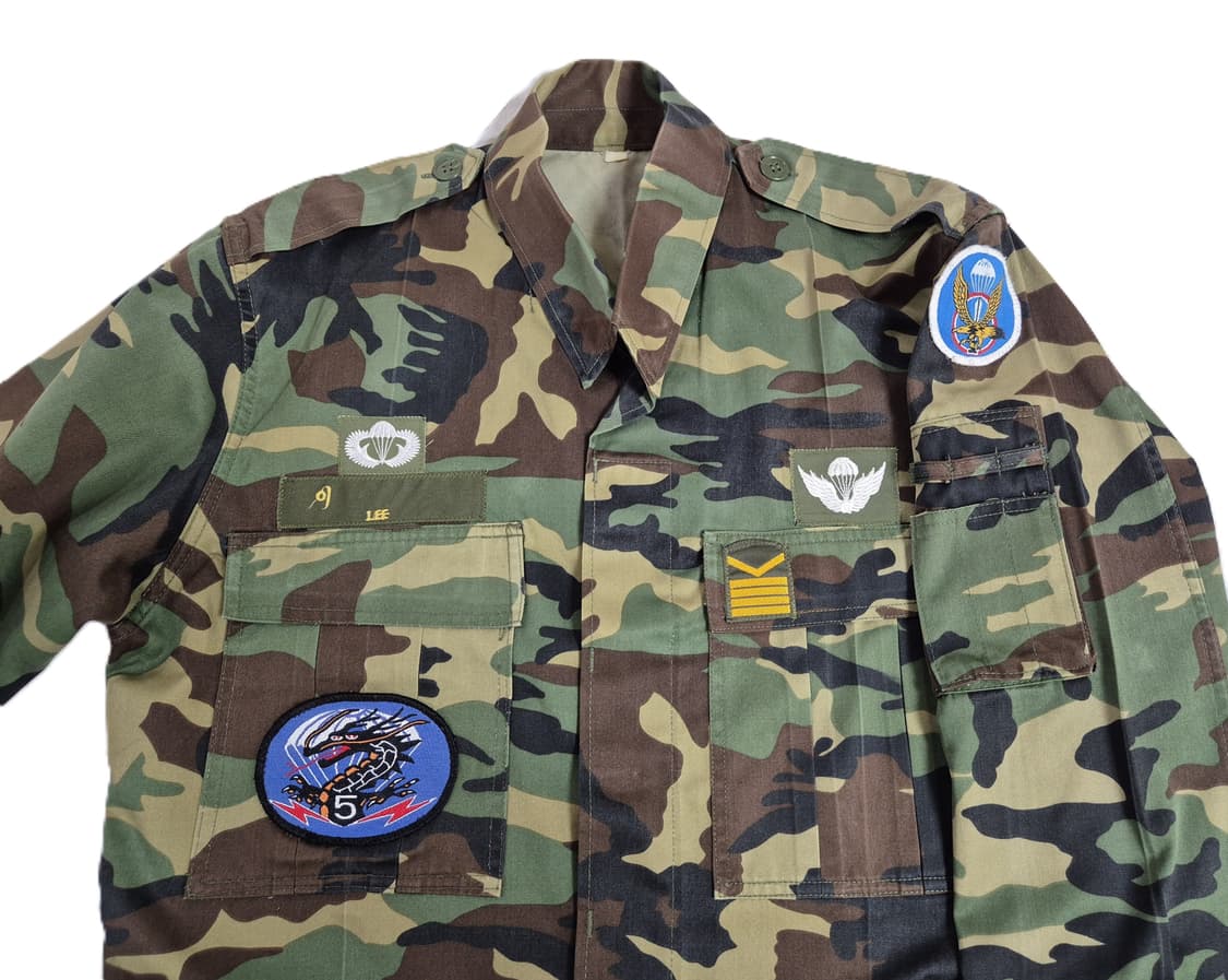 육군 구형 5공수특전여단 하사 최초기형 동계 전투복 상의 자켓 (L) 상품이미지7