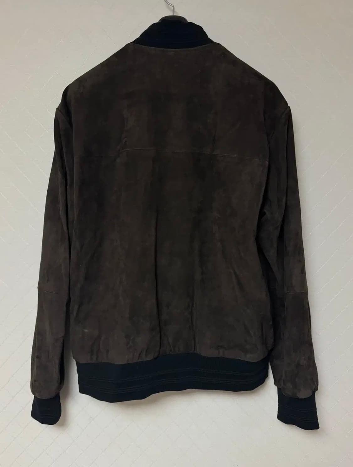 유스 스웨이드 트랙 자켓 브라운 M 판매 상품이미지2