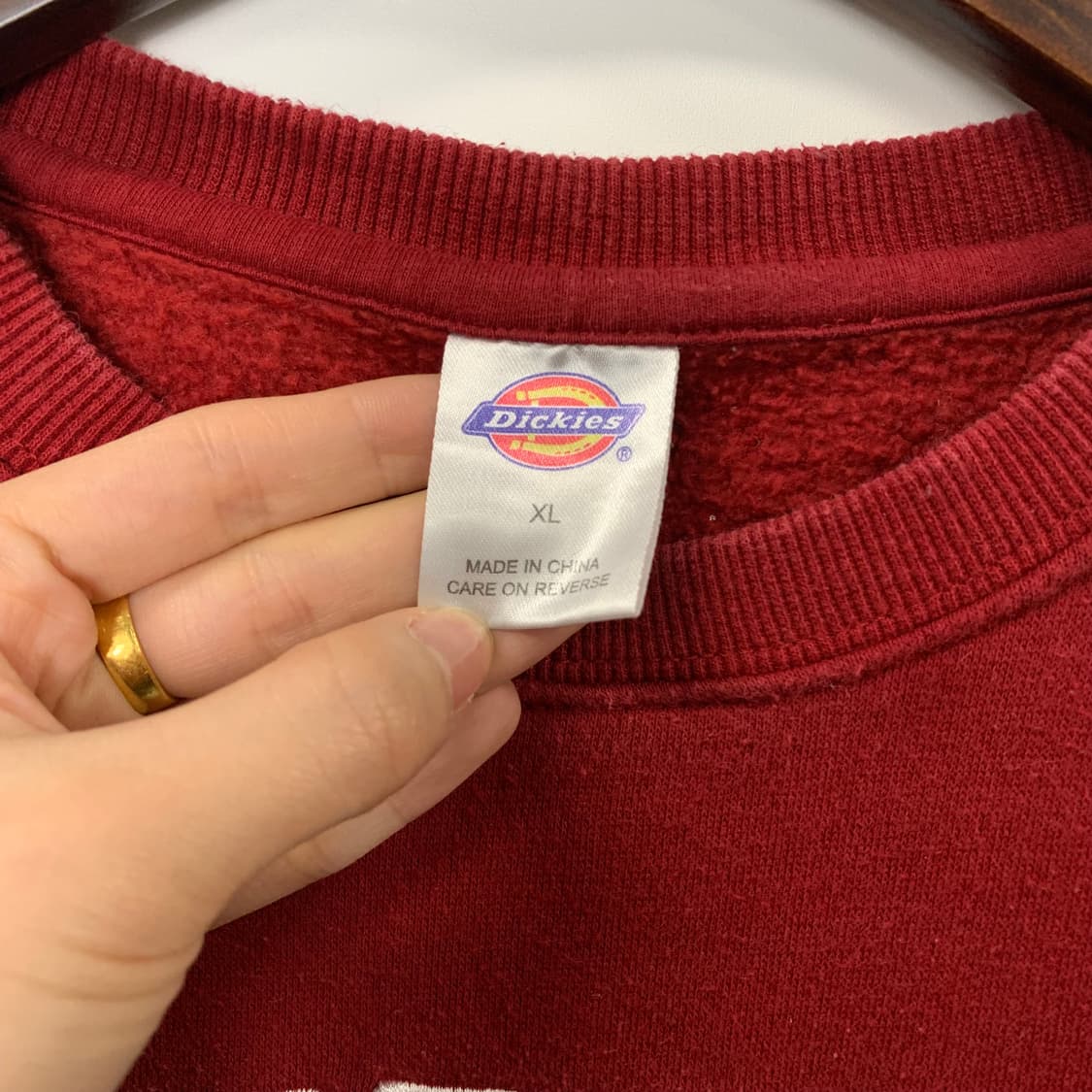 디키즈 y2k 와투케 레드 맨투맨 상품이미지7