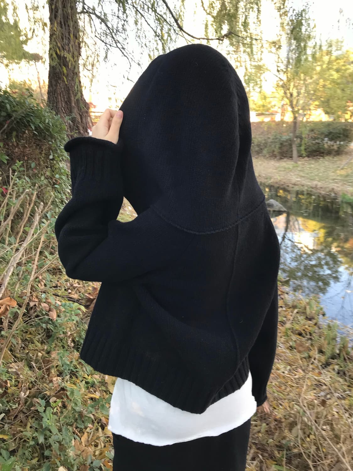 Y’s by 요지 야마모토 빅 후드 울 볼레로 자켓 상품이미지10