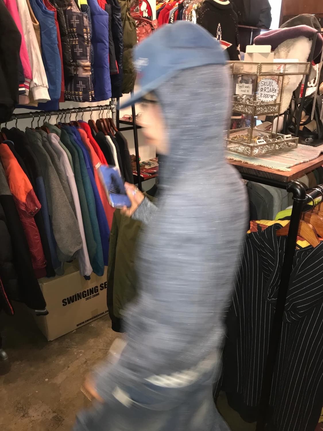 Hysteric Glamour Fxxk Bear Hood Zip-Up 상품이미지4