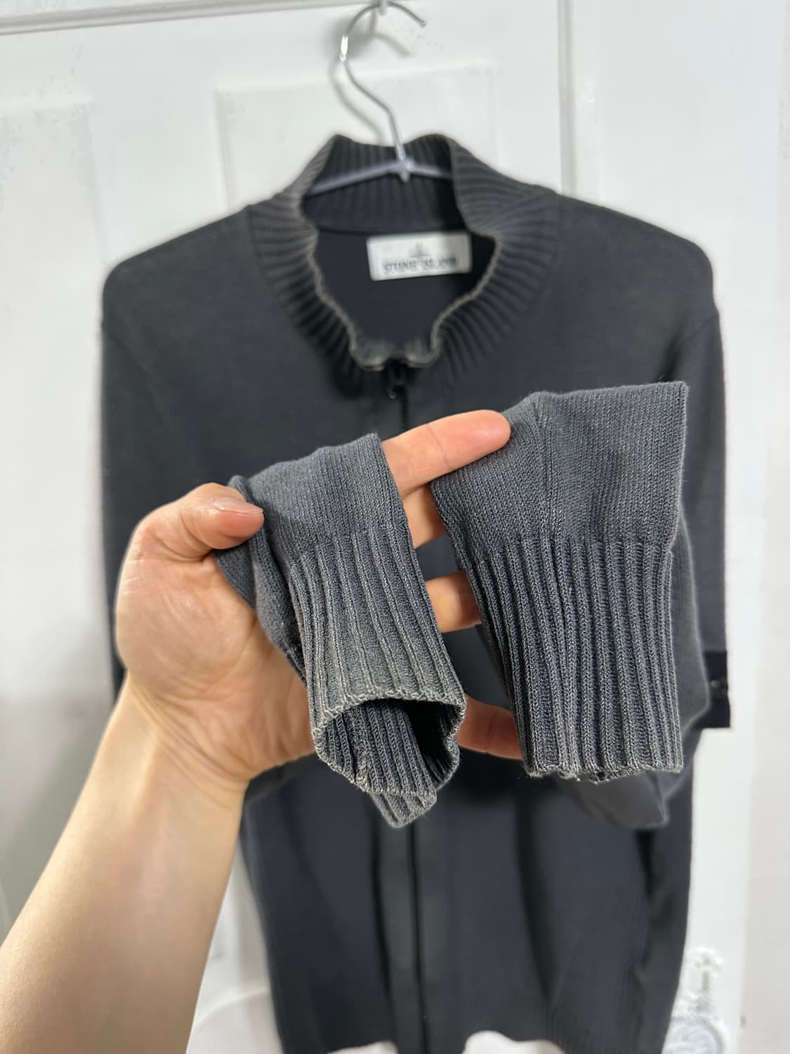 스톤아일랜드 니트 집업 상품이미지7