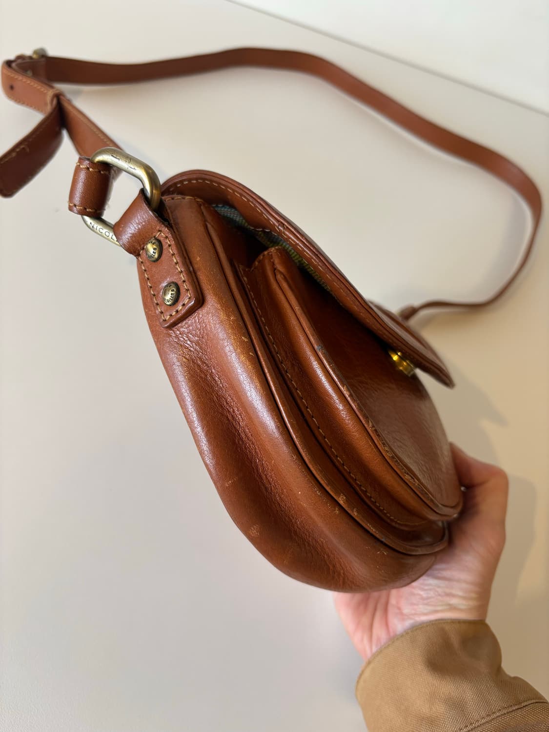 니콜 세인트 자일스 가죽 크로스백 상품이미지4