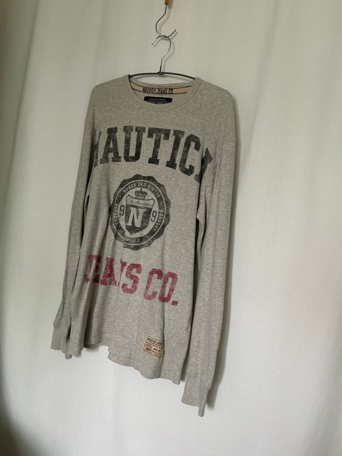 나우티카 와플 슬리브티 상품이미지1